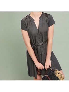 Anthropologie | Tiny Embroidered Dress